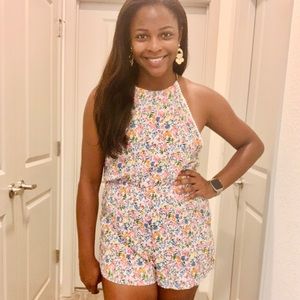 Super Cute Open back Romper OBO